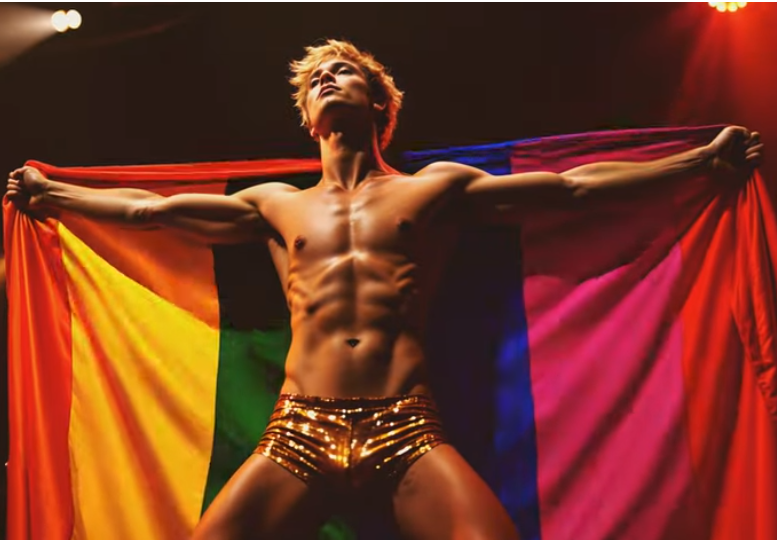 After dark, gay feelings